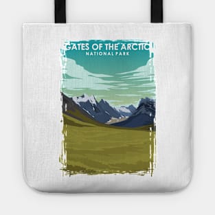 Gates of the Arctic National Park Travel Poster Tote