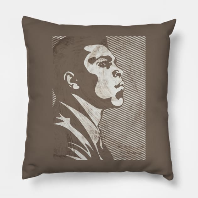 Ali Renounces Violence Pillow by mafmove