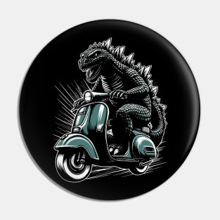 Godzilla Pin