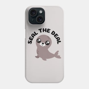 Seal The Deal Cute Kawaii Sea Lion Pun Phone Case