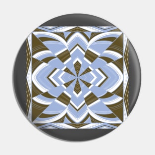 Hall of mirrors - smoky blue Pin