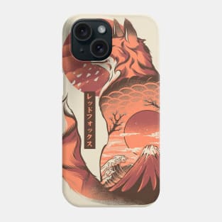 Japanese Fox - Cream Phone Case