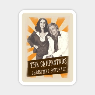 Vintage Aesthetic The Carpenters Christmas Portrait Magnet