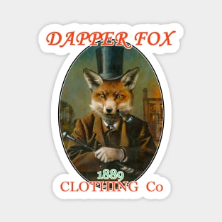 Dapper Fox Clothing Co Magnet