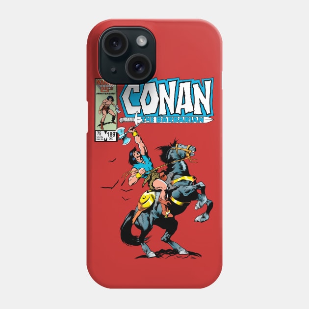 Conan The barbarian Cover Phone Case by OniSide