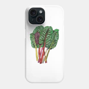 Chard Illustration Phone Case