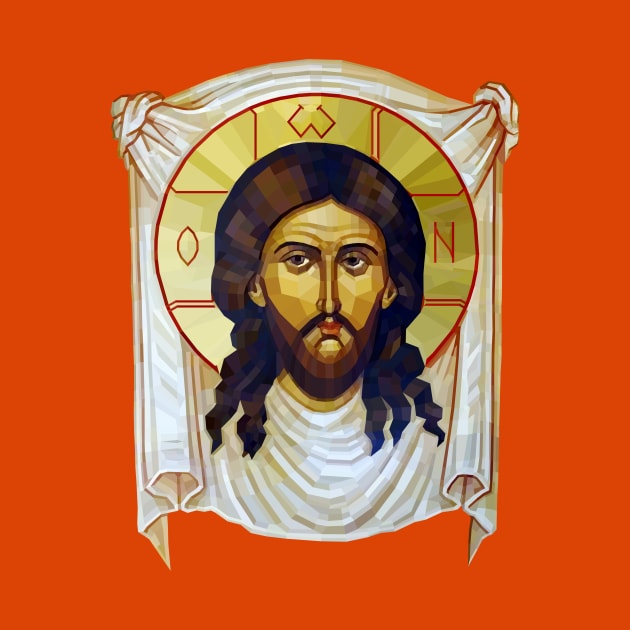 Jesus Christ Shroud Icon by Ricardo77