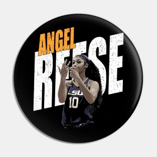 angel reese vintage art Pin