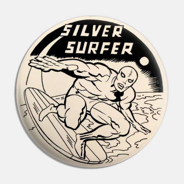 Silver Surfer - rare! Pin by Pop Fan Shop