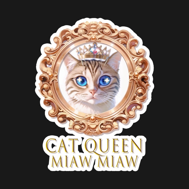 Cat Queen by LycheeDesign