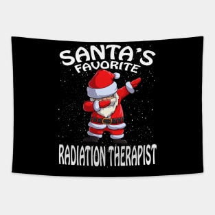 Santas Favorite Radiation Therapist Christmas Tapestry