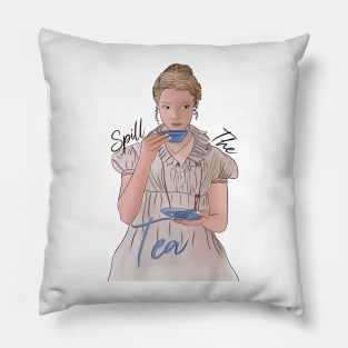 Spill the Tea: Text Style #1 Pillow