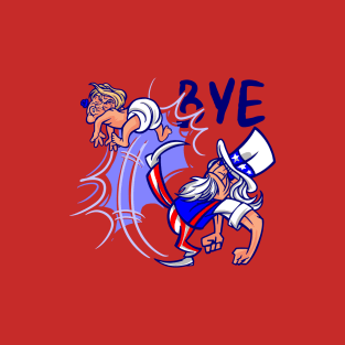 bye donald trump uncle sam T-Shirt