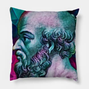 Eratosthenes of Cyrene Portrait | Eratosthenes of Cyrene Artwork 4 Pillow