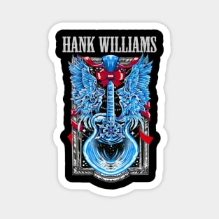 HANK AND WILLIAMS  BAND Magnet