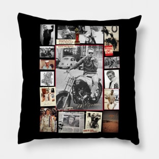 STEVE MCQUEEN COLLAGE #2 Pillow