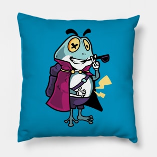 Wandering Frog Pillow