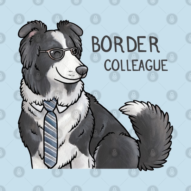 Border Colleague (Collie) by animalartbyjess