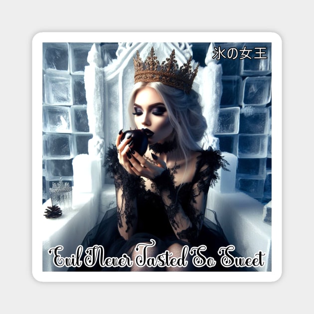 Goth Ice Queen - Sweet Evil Magnet by PlayfulPandaDesigns