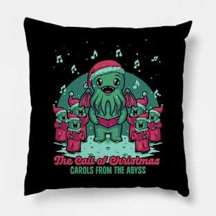 Cthulhu Christmas Carol Pillow