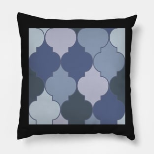 Moroccan blue Pillow