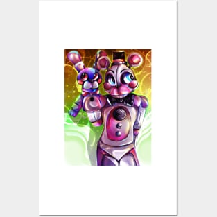 Lolbit FNaF - Fanart Funtime Purple Chica - Illustrations ART street