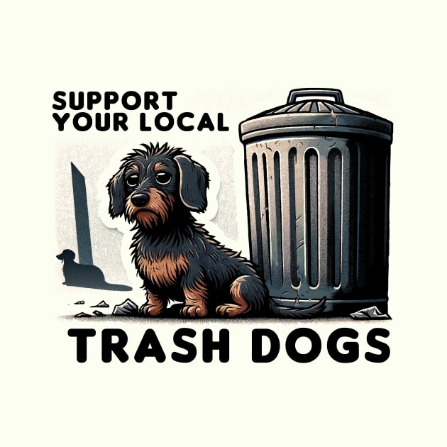 Support your local Trash Dogs by BarkandStick