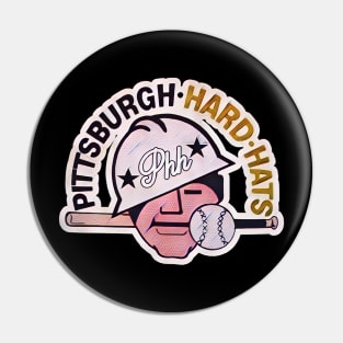 Pittsburgh Hard Hats Softball Pin