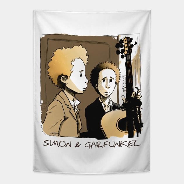 •• Simon & Garfunkel Fan Art •• Tapestry by unknown_pleasures