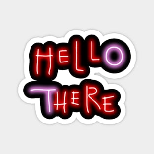 Hello There - Hell Here Magnet