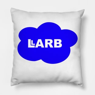 Blue LARB Studios Cloud | LARB Studios & Abelia Rose Pillow