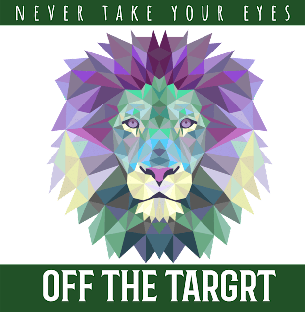 never take your eyes off the target Kids T-Shirt by UNION DESIGN