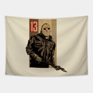 Vintage Horror Film Tapestry