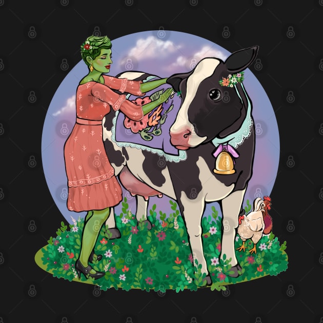 Sims 4 - Plant Sim and Cow Pal by artbysavi
