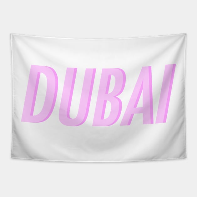 Dubai 80s Retro Tapestry by lukassfr