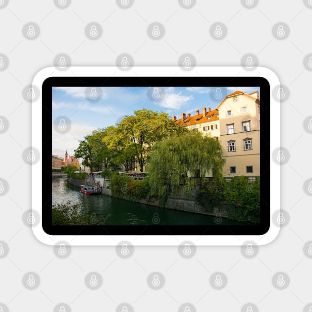 Ljubljana in Slovenia Magnet by jojobob