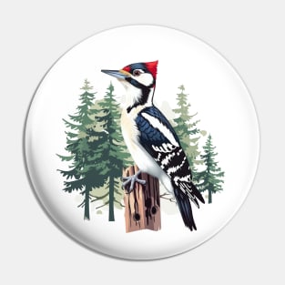 Woodpecker Pin