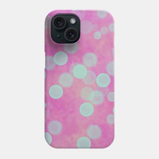 Pink Bali with dots Phone Case