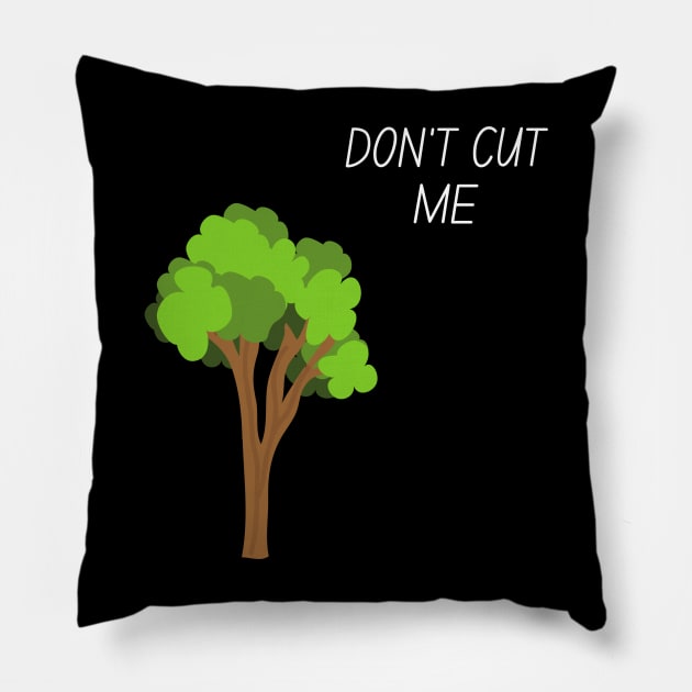 Save tree tree conversation Pillow by emofix