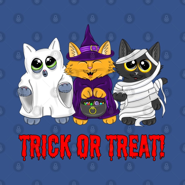 Trick or treat kittens! by MelanieJeyakkumar