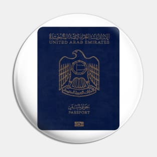 United Arab Emirates Passport Cover Pin