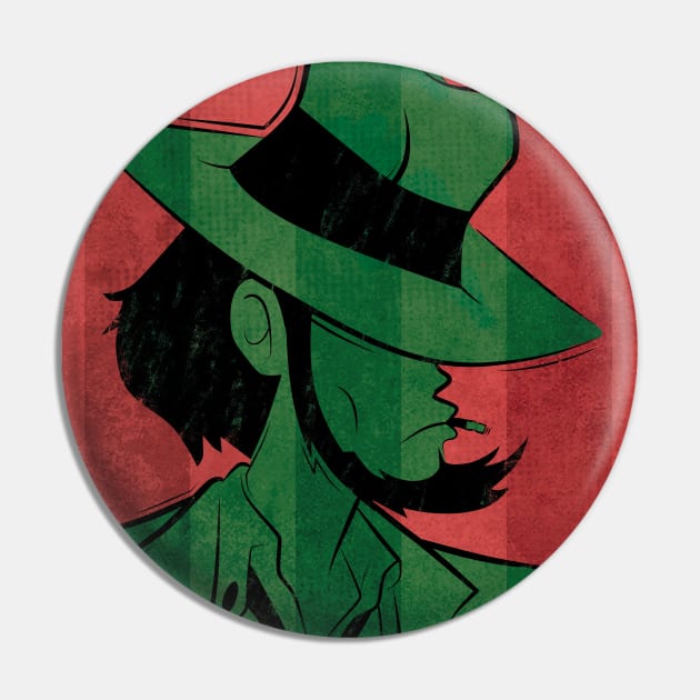 036 Jigen Vintage Pin by Yexart