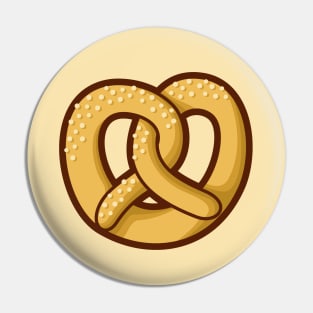 Pretzel Icon Pin