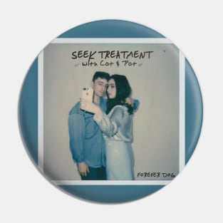 Seek Treatment Logo Pin