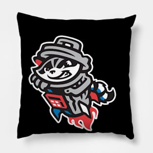 Rocket City Trash Pandas [_] Pillow