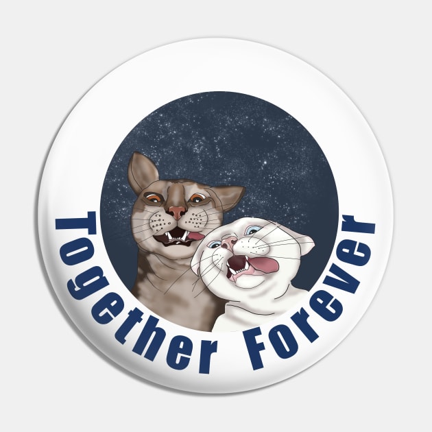 Funny cats Together forever Pin by KateQR