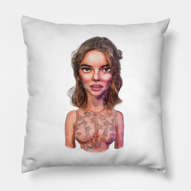 Sweet Anya Pillow by Henry Drae