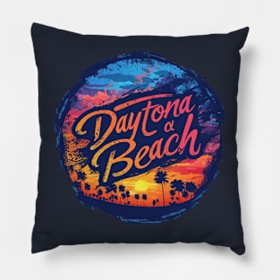 Daytona Beach Florida Pillow