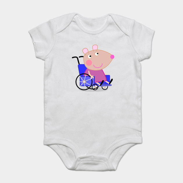 Mandy Mouse Peppa Pig Baby Bodysuit Teepublic Uk