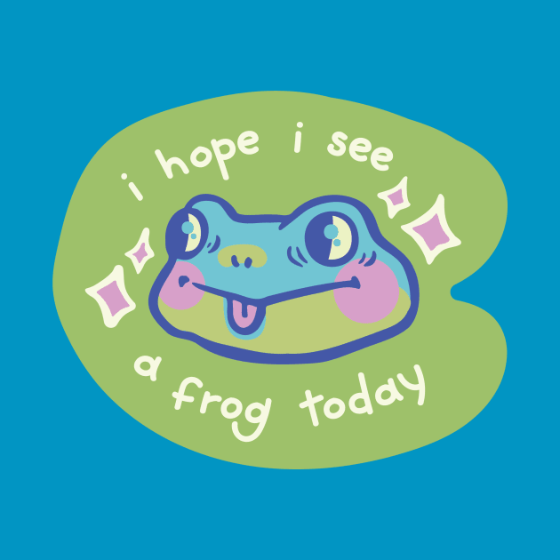 Hopeful Frogspotting by stickerjock